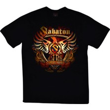 Stonedfame Sabaton Baskılı T-Shirt