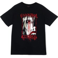 Stonedfame Cannibal Corpse Baskılı T-Shirt
