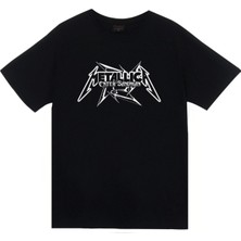 Stonedfame Metallica Baskılı T-Shirt