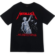 Stonedfame Metallica Baskılı T-Shirt