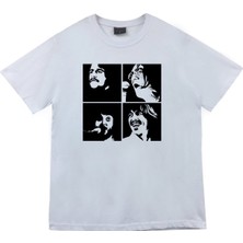 Stonedfame The Beatles Baskılı T-Shirt