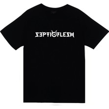 Stonedfame Septicflesh Baskılı T-Shirt