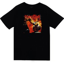 Stonedfame Manowar Baskılı T-Shirt