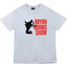 Stonedfame Bryan Adams Show Baskılı T-Shirt
