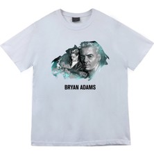 Stonedfame Bryan Adams Baskılı T-Shirt