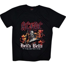 Stonedfame Ac-Dc Baskılı T-Shirt