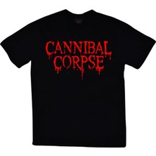 Stonedfame Cannibal Corpse Baskılı T-Shirt