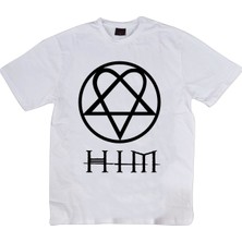 Stonedfame Him Baskılı T-Shirt