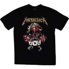 Stonedfame Metallica Baskılı T-Shirt