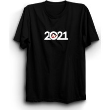 Stonedfame 2021 Yeni Yıl Baskılı Tshirt