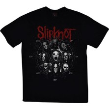 Stonedfame Slipknot Baskılı T-Shirt
