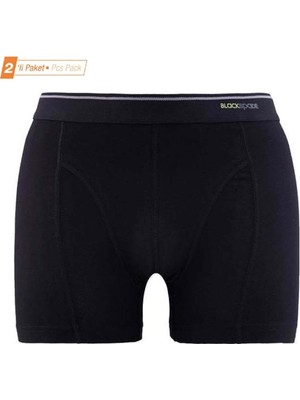 Tender Cotton Siyah Boxer 9233
