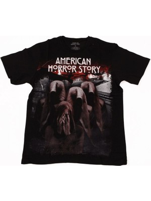 Bunlardan İstiyorum American Horror Story No:3 Tişört Siyah