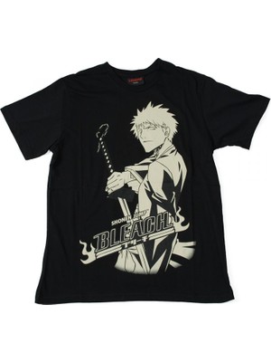 Bunlardan İstiyorum Bleach Shonen Jump Tişört Siyah