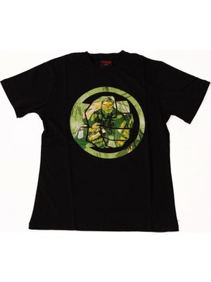 Bunlardan İstiyorum Marvel Hulk No: 1 Tişört Siyah