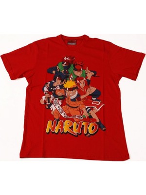 Bunlardan İstiyorum Naruto No: 1 Tişört Kırmızı