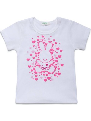 United Colors Of Benetton Bunny Benetton Logolu Tshirt