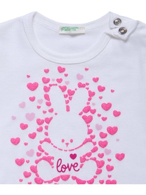 United Colors Of Benetton Bunny Benetton Logolu Tshirt