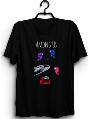 Stonedfame Among Us Oyun Baskılı Tshirt