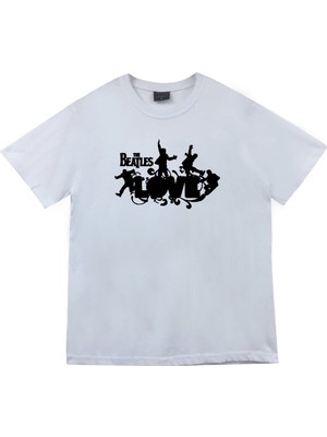 Stonedfame The Beatles Baskılı T-Shirt
