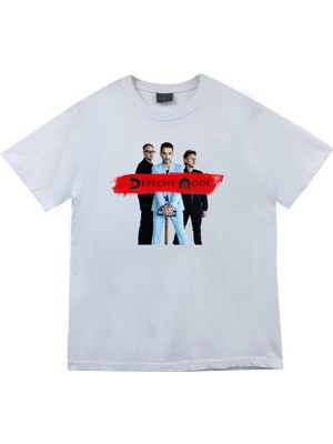 Stonedfame Depeche Mode Baskılı T-Shirt