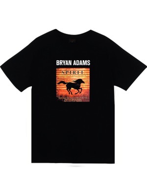 Stonedfame Bryan Adams Baskılı T-Shirt