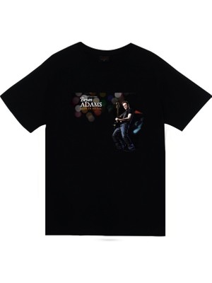 Stonedfame Bryan Adams Baskılı T-Shirt