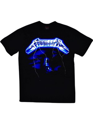 Stonedfame Metallica Baskılı T-Shirt