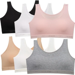 Dondeza 6'lı Düz Pedli Kalın Askı Kız Çocuk Büstiyer