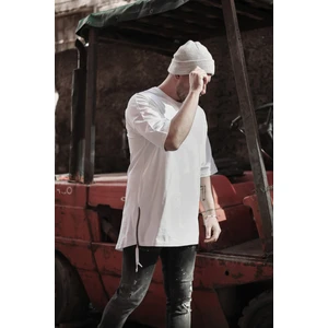 Beyaz Fermuar Detaylı T-Shirt 1KXE1-44339-01