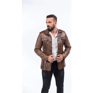 E-896  Gerçek Deri  Erkek Kaban
