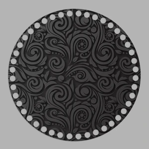 Makaron Çanta Ahşap Plakası (2 Adet)