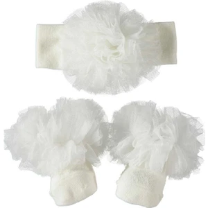 Mini Damla Bandanalı Bebek Çorabı 44196