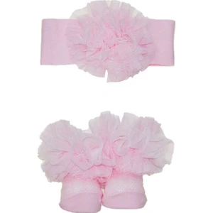 Mini Damla Bandanalı Bebek Çorabı 44196