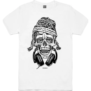 Nepalli Kurukafa Beyaz Kısa Kollu Erkek Tişört