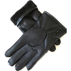 Işnar Moda Erkek Suni Deri Eldiven Dokunmatik Ekran Uyumlu MG1810NY