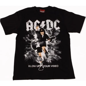 Bunlardan İstiyorum Ac/dc No:2 Tişört Siyah