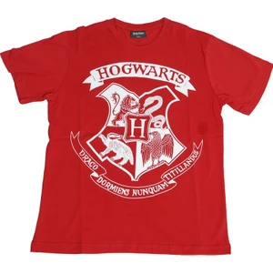 Bunlardan İstiyorum Harry Potter Hogwarts Tişört Kırmızı