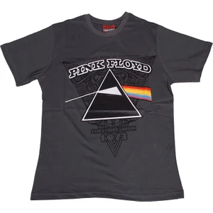 Bunlardan İstiyorum Pink Floyd Dark Side Of The Moon Tişört Gri