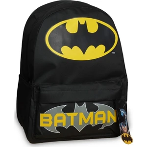 Bunlardan İstiyorum Batman Logo Sırt Çantası Siyah