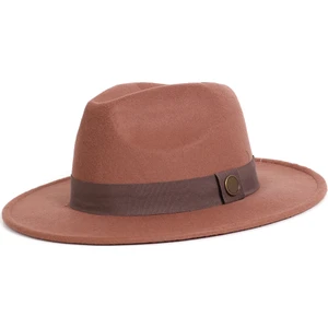 Camel Fötr Şapka - Panama Şapka