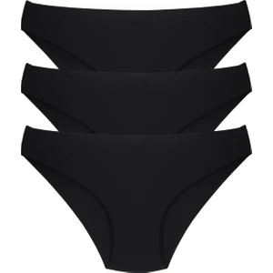 Merry Secrets Kadın 3'lü Paket Panty Lazer Kesim Slip Külot