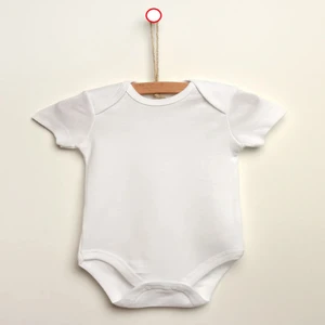 Podium Giyim Bebek Kısa Kol Body - Beyaz