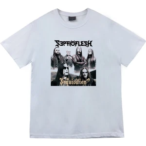 Stonedfame Septicflesh Baskılı T-Shirt