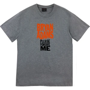 Stonedfame Bryan Adams Baskılı T-Shirt