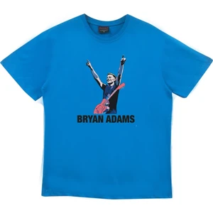 Stonedfame Bryan Adams Baskılı T-Shirt