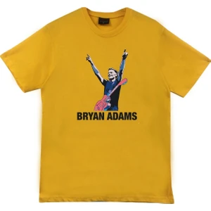 Stonedfame Bryan Adams Baskılı T-Shirt