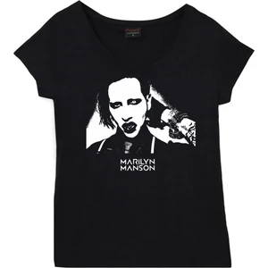 Stonedfame Marilyn Manson Baskılı Body