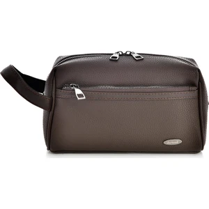 Suni Deri El ve Traş Çantası