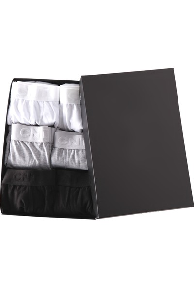 CNT Erkek Boxer Likralı 6'lı Premium Paket